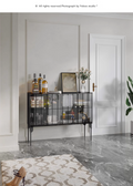 YISILE Chote Collector Luxury Acrylic Cabinet | Architectural Curio Exhibition Case