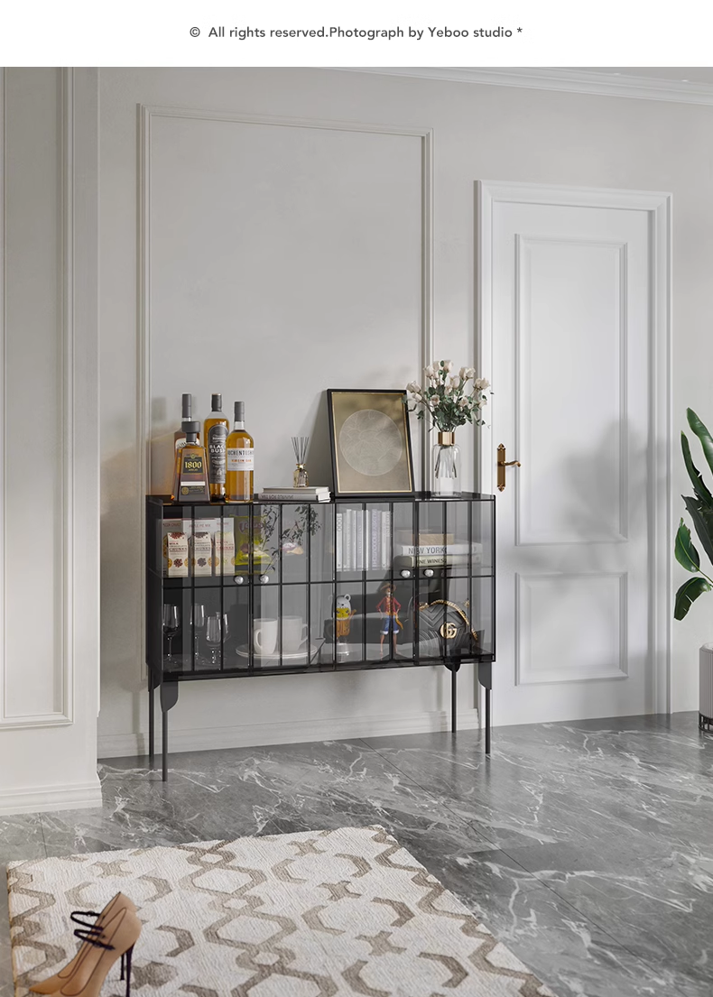 YISILE Chote Collector Luxury Acrylic Cabinet | Architectural Curio Exhibition Case