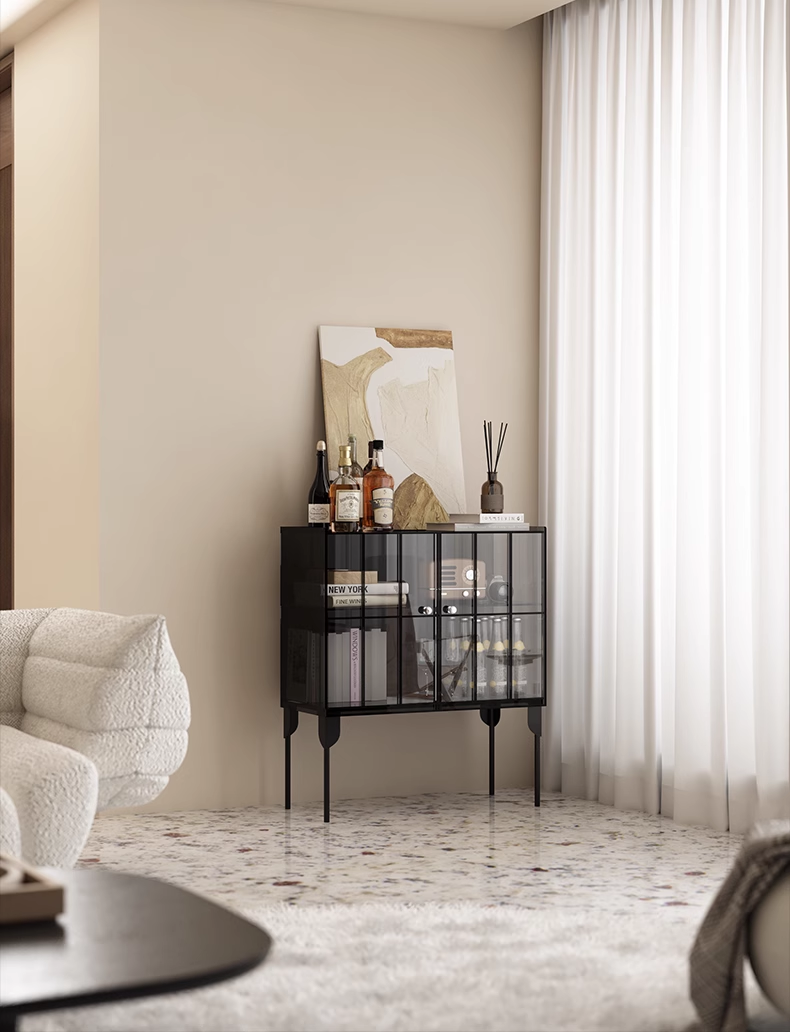 YISILE Chote Collector Luxury Acrylic Cabinet | Architectural Curio Exhibition Case