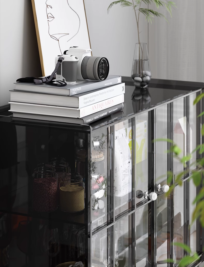 YISILE Chote Collector Luxury Acrylic Cabinet | Architectural Curio Exhibition Case