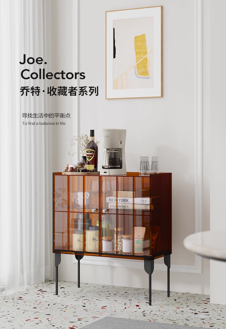 YISILE Chote Collector Luxury Acrylic Cabinet | Architectural Curio Exhibition Case