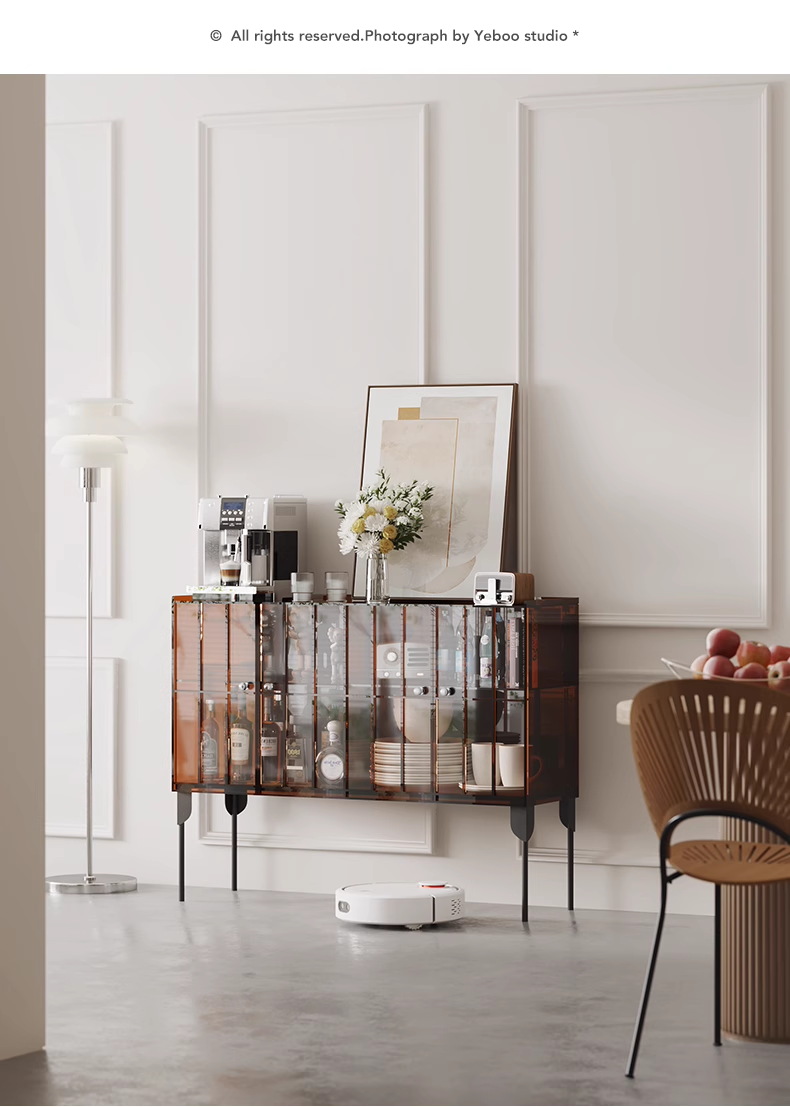 YISILE Chote Collector Luxury Acrylic Cabinet | Architectural Curio Exhibition Case