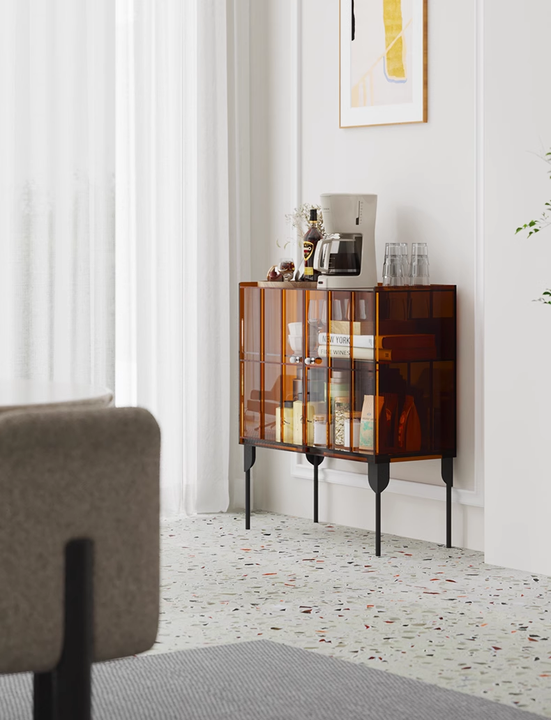 YISILE Chote Collector Luxury Acrylic Cabinet | Architectural Curio Exhibition Case