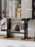 YISILE Cookie Playful Acrylic Side Table | Interactive Magazine & Tablet Desk